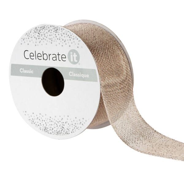1.5" Metallic Mesh