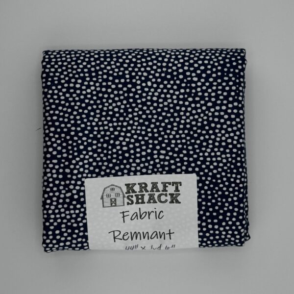 White Speckles on Blue