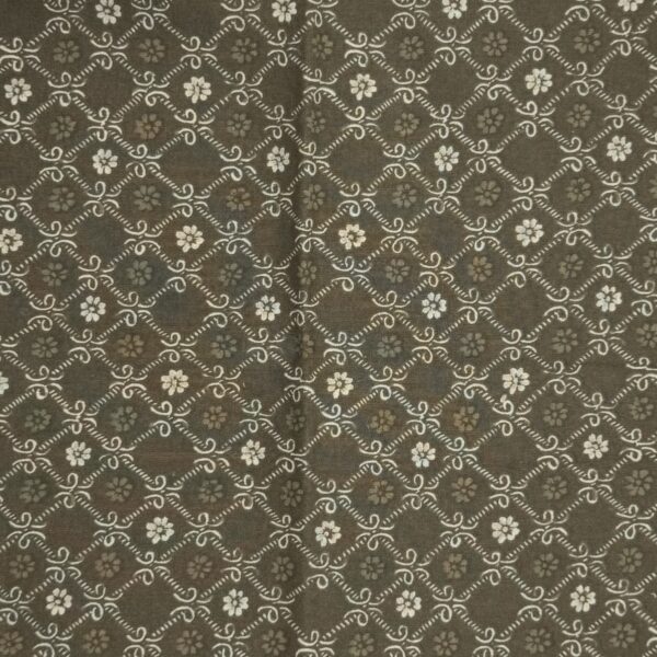 Brown Floral Lattice - Image 2