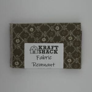 Brown Floral Lattice